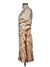 Three Dots Tie-dye Tan Cocktail Dress Size S (estimated) - photo 5