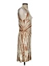 Three Dots Tie-dye Tan Cocktail Dress Size S (estimated) - photo 4
