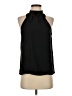 Victoria Beckham for Target 100% Polyester Black Sleeveless Blouse Size S - photo 1