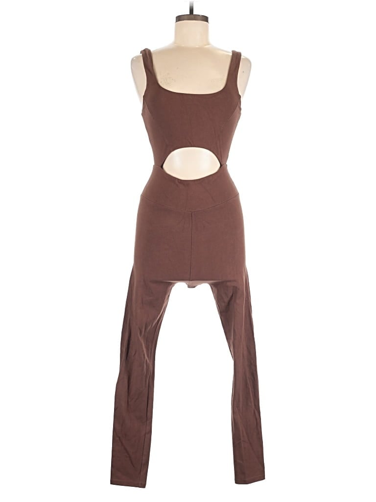Pre-owned Forever 21 Jumpsuit In Brown