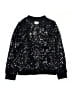 Cat & Jack 100% Polyester Stars Black Jacket Size 14 - photo 1