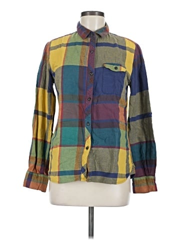 BDG Long Sleeve Button-Down Shirt (view 1)
