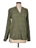 Bobi Green Long Sleeve Blouse Size L - photo 1