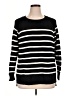 Old Navy Stripes Black Pullover Sweater Size XL - photo 1