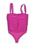 NBD Solid Pink One Piece Swimsuit Size L - photo 1