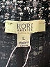 Kori America 100% Polyester Tweed Black Shorts Size L - photo 3