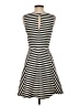Express Stripes Black Casual Dress Size S - photo 2