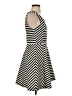 Express Stripes Black Casual Dress Size S - photo 4
