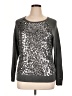 Tommy Hilfiger Metallic Silver Pullover Sweater Size XL - photo 1