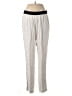 L'Agence 100% Rayon Solid Ivory Casual Pants Size M - photo 1