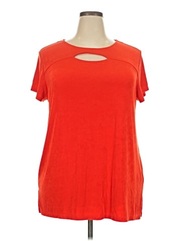 Travelers by Chico's Short Sleeve Blouse (view 1)