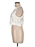 Zara Silver Sleeveless Blouse Size L - photo 5