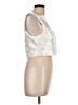 Zara Silver Sleeveless Blouse Size L - photo 4