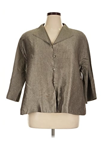 Eileen Fisher Silk Blazer (view 1)