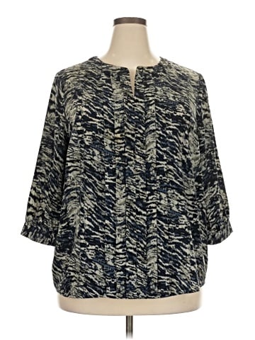 Talbots Outlet 3/4 Sleeve Blouse (view 1)