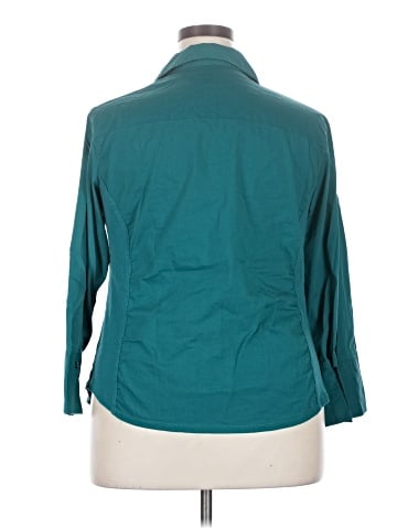 Investments II 3/4 Sleeve Button-Down Shirt (view 2)