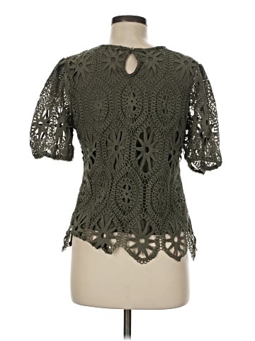 Ultra Pink Short Sleeve Blouse (view 2)