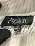 Papillon Color Block Gray Turtleneck Sweater Size M - photo 7