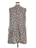 Apt. 9 Animal Print Gray Casual Dress Size XXL - photo 2