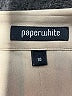 PaperWhite 100% Silk Tan 3/4 Sleeve Silk Top Size 10 - photo 7
