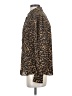 Daniel Rainn 100% Polyester Animal Print Brown Long Sleeve Blouse Size S - photo 5