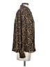 Daniel Rainn 100% Polyester Animal Print Brown Long Sleeve Blouse Size S - photo 4