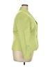 Le Suit 100% Polyester Green Blazer Size 18 - photo 4