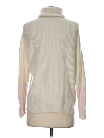 Aqua Cashmere Pullover Sweater (view 2)