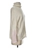 Aqua 100% Cashmere Color Block Ivory Cashmere Pullover Sweater Size S - photo 4