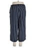 Signature 100% Polyester Stripes Blue Casual Pants Size XL - photo 2
