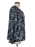 Jessica Simpson Blue Long Sleeve Blouse Size L - photo 4