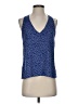 Veronica M. Blue Sleeveless Blouse Size XS - photo 1