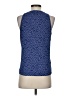 Veronica M. Blue Sleeveless Blouse Size XS - photo 2