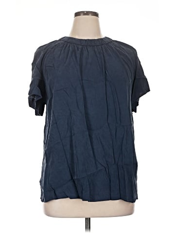 Universal Standard Short Sleeve Blouse (view 1)