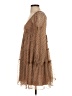 STAUD 100% Polyester Hearts Brown Casual Dress Size XS - photo 5