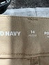Old Navy Solid Tan Khakis Size 14 Petite - photo 7