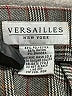 Versailles Plaid Gray Formal Skirt Size 12 - photo 4