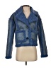 7 For All Mankind 100% Polyester Blue Faux Fur Jacket Size S - photo 1