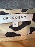 Crescent Animal Print Tan Casual Skirt Size L - photo 4
