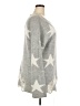 Andree by UNIT 100% Acrylic Stars Silver Pullover Sweater Size 2X - photo 4