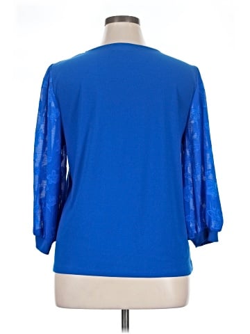 CeCe 3/4 Sleeve Blouse (view 2)