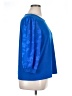CeCe Blue 3/4 Sleeve Blouse Size XL - photo 4