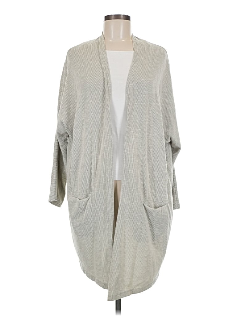 DONNI Cardigan Sweater: Gray Sweaters & Sweatshirts