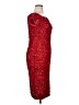 Shein Red Cocktail Dress Size XL - photo 4
