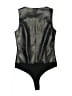 Bar III 100% Polyester Black Bodysuit Size XS - photo 2