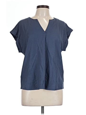 Bobeau Short Sleeve Blouse (view 1)