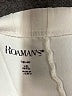Roaman's Solid Ivory Active Pants Size 30 (3X) - photo 4
