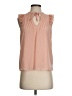 Collective Concepts 100% Polyester Pink Sleeveless Blouse Size XS - photo 1