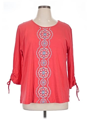 Allison Daley 3/4 Sleeve Blouse (view 1)