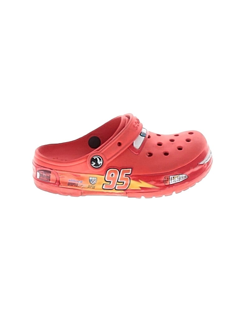 Pre-owned Crocs Kids' Clogs In Red